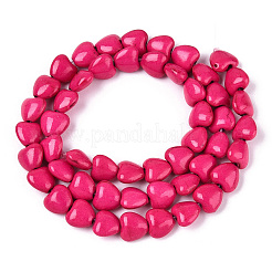 Синтетических нитей бирюзовые бусы G-N352-05B