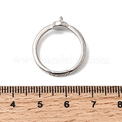 Регулируемое кольцо для пальца из латуни&nbsp;KK-P343-02P