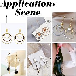 Латунные соединительные колечки KK-FH0001-39