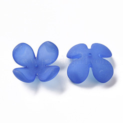 Матовые акриловые колпачки из бисера&nbsp;MACR-S371-06A-751