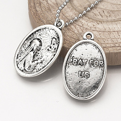 Сплавочные подвески тибетского стиля&nbsp;X-TIBE-Q078-09AS-RS