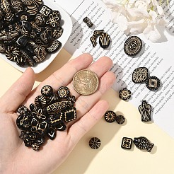 150 г непрозрачных акриловых бусин&nbsp;MACR-YW0004-22