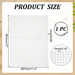 Листы полиэтиленового пластикового холста&nbsp;FIND-WH0199-245A