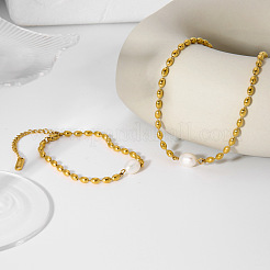 Браслеты из овальной цепочки из нержавеющей стали 304 для женщин XX2204