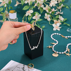 Выставочные тумбы из окрашенного в процессе выпечки дерева&nbsp;AJEW-WH20033-141B-01