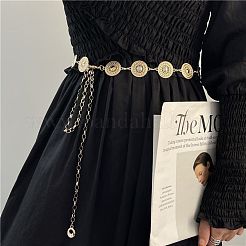 Сплав с железной полой плоской круглой цепочкой из звеньев&nbsp;FS-WG0D649-01