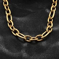 Ожерелья из нержавеющей стали 304 с цепочкой из троса NJEW-R023-11G