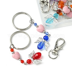 Брелок-кулон из стекла и акрила KEYC-FS0001-04