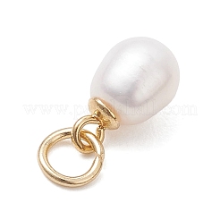 Натуральные культивированные пресноводные жемчужные рисовые подвески&nbsp;PALLOY-JF04830