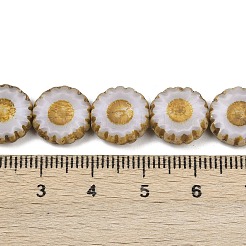 Чешские прессованные стеклянные бусины GLAA-I061-21