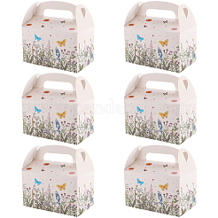 12 шт. складные подарочные коробки из бумаги&nbsp;CON-WH20001-18A