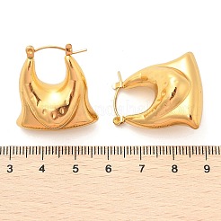 Серьги-кольца из нержавеющей стали 304&nbsp;EJEW-Q011-07G