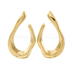 Серьги-гвоздики в форме капли из нержавеющей стали 304&nbsp;EJEW-B108-13G