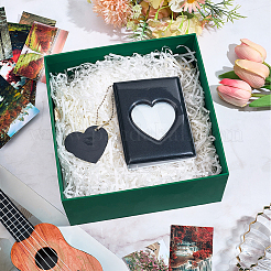 1 шт. 3-дюймовые мини-фотоальбомы из искусственной кожи&nbsp;AJEW-CN0005-86