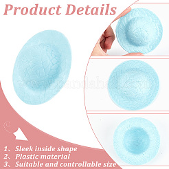 24 шт. мини-шапочки для кукол из пластика ручной работы DIY-DR0001-65