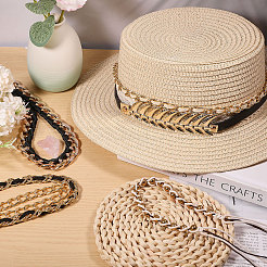 7 шт. 7 стиля лент для шляп из искусственной кожи и акрила DIY-CA0007-58