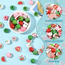 Деревянные бусины WOOD-CJ0002-32