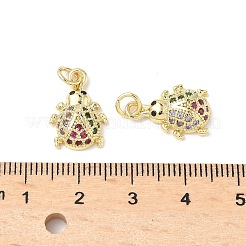 Латунные микро проложить кубического циркония подвески KK-C104-19G