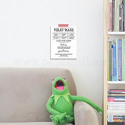 Прямоугольник с выкройкой лица DIY-WH0634-022