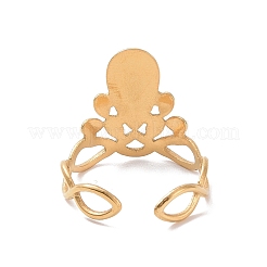 Ионное покрытие (ip) 304 нержавеющая сталь заводная головка открытое манжетное кольцо STAS-E168-05G