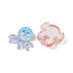 Прозрачные кабошоны из смолы серии «Океан» RESI-R465-06