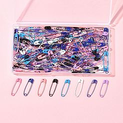 200шт 8 цвета железные английские булавки FIND-FS0002-78