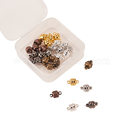 30 комплект 6-х цветных латунных магнитных застежек&nbsp;KK-CJ0001-63