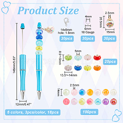 Персонализированные наборы ручек из бисера своими руками DIY-OC0010-94