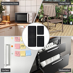 3 пара чехлов на дверные ручки из искусственной кожи (3 стиля) FIND-MA0001-21B