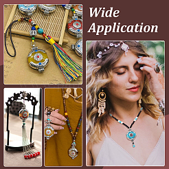 6 шт. подвески из цинкового сплава в этническом стиле с соединительной смолой&nbsp;FIND-PH0028-05C