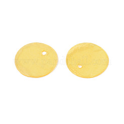 Шармы-диски из натуральной ракушки капиз X1-BSHE-T014-02G