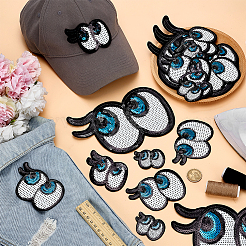 24 шт. компьютерная вышивка на тканевых заплатках с утюгом&nbsp;PATC-FG0002-82