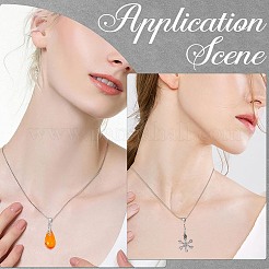 3 шт. 3 стильных модных 925 серебряных зажима для застежек STER-SC0001-32