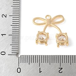 Латунные микро проложить кубического циркония подвески&nbsp;KK-A253-18G