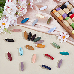 12 набор 6-х цветных пластиковых брошей-булавок&nbsp;JEWB-OC0001-04