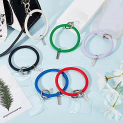 6 комплект 6-х цветных брелоков для ключей KEYC-OC0001-08