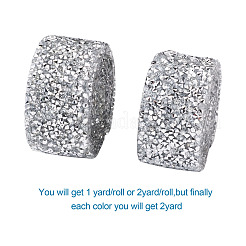 Блестящая смола исправления горный хрусталь (клей-расплав на спине) OCOR-TA0001-14