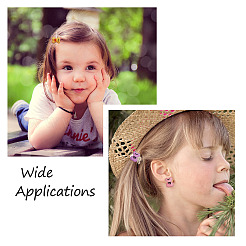 36шт 6 цвета акриловые кабошоны&nbsp;MRMJ-PJ0001-08