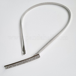 Железные и смоляные стразы поясные цепи для женщин дамы платье&nbsp;AJEW-WH20072-04S