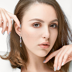 20 шт латунные серьги крючки&nbsp;KK-FH0007-17P