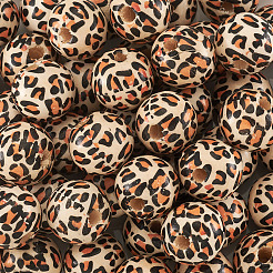 50 шт. Набивные натуральные деревянные бусины WOOD-TA0001-56