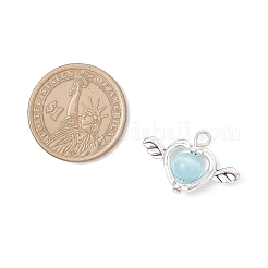 10 шт. кошачий глаз с подвесками из сплава PALLOY-JF04278