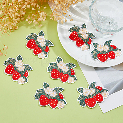 10 шт. вышитая нашивка из полиэстера&nbsp;PATC-HS0001-08