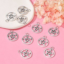 Тибетский стиль пентаграмма подвески&nbsp;X-PALLOY-2739-AS-LF