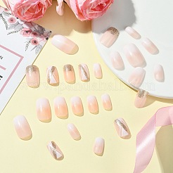 Пресс из АБС-пластика с полным покрытием на накладных ногтях&nbsp;DIY-CJC0006-15