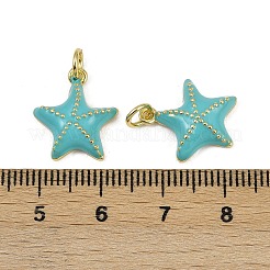 Латунь эмаль подвески&nbsp;KK-I358-001G-B01