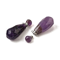 Подвески для флаконов духов из натуральных смешанных камней G-L623-06P