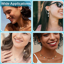 400 шт. 2 цвета ccb пластиковые подвески CCB-ME0001-05