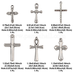 6 шт. 6 стиля подвески из нержавеющей стали 304 STAS-FS0001-64