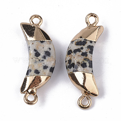 Соединители из натуральной далматинской яшмы&nbsp;G-S359-054B